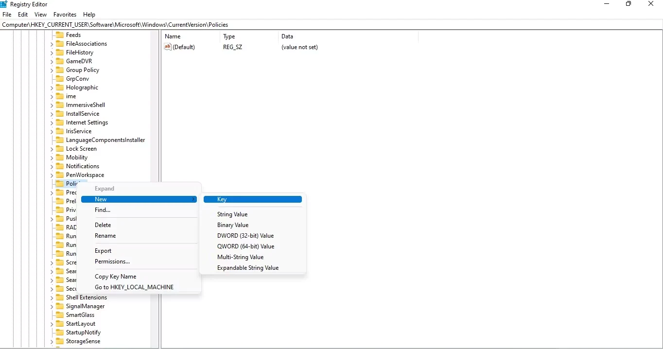 بهینه سازی Windows Registry Editor
