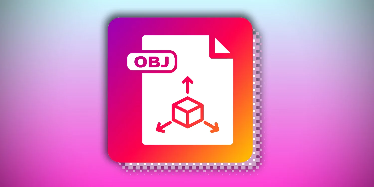 OBJ file logo