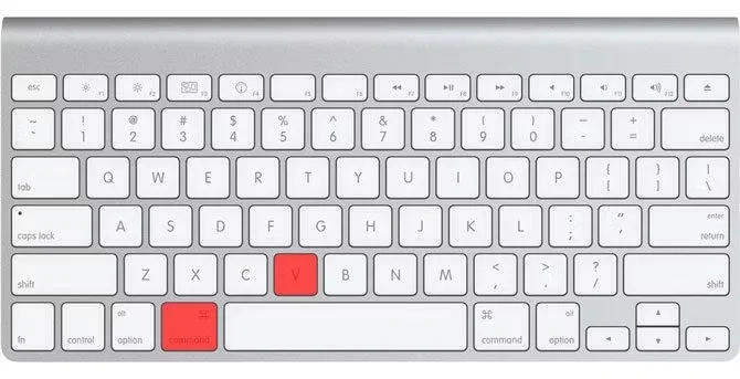 Apple Smart Keyboard Cmd V